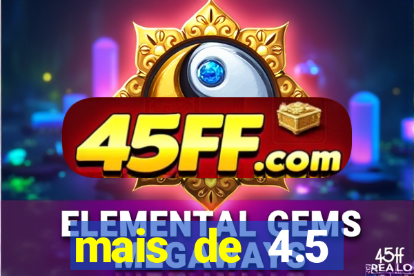 mais de 4.5 escanteios o que significa